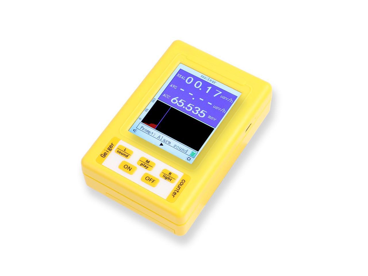 Br C In Handheld Portable Digital Display Electromagnetic Radiation Nuclear Radiation