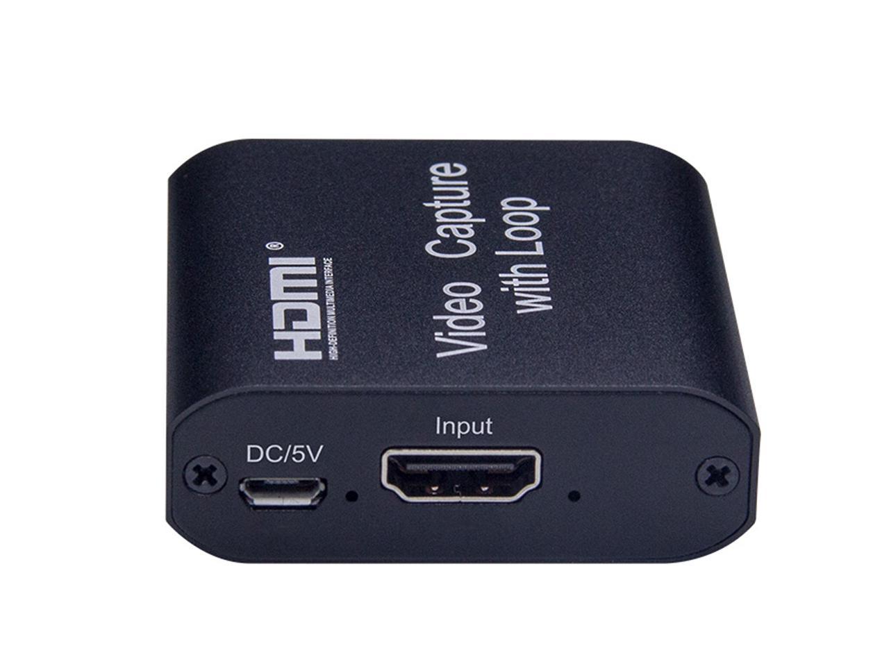 4K Input 1080P Output HDMI High Definition USB Video Capture Card Wi