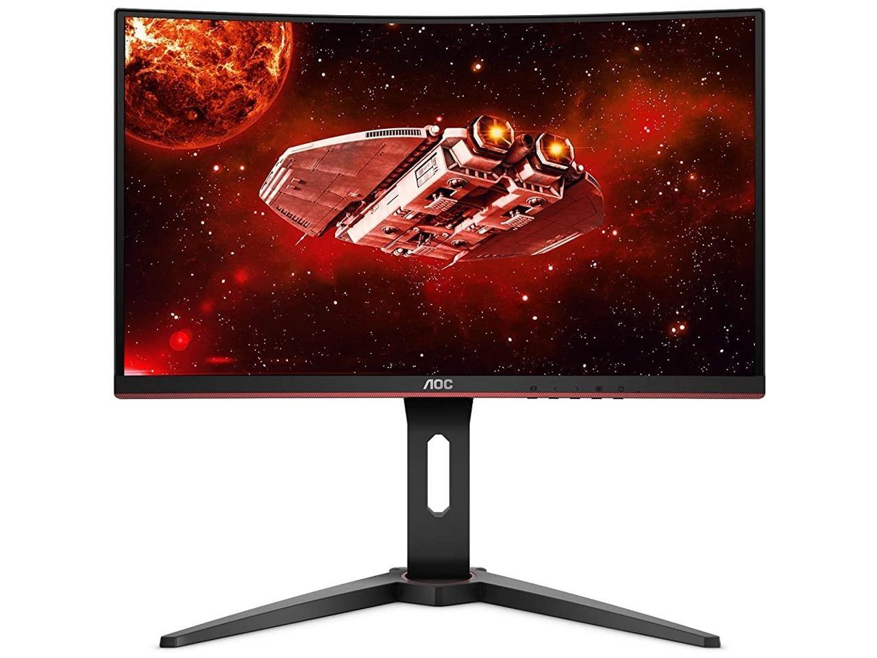 AOC CQ27G1 27" Curved Frameless Gaming Monitor QHD/2K, 1ms, 144Hz