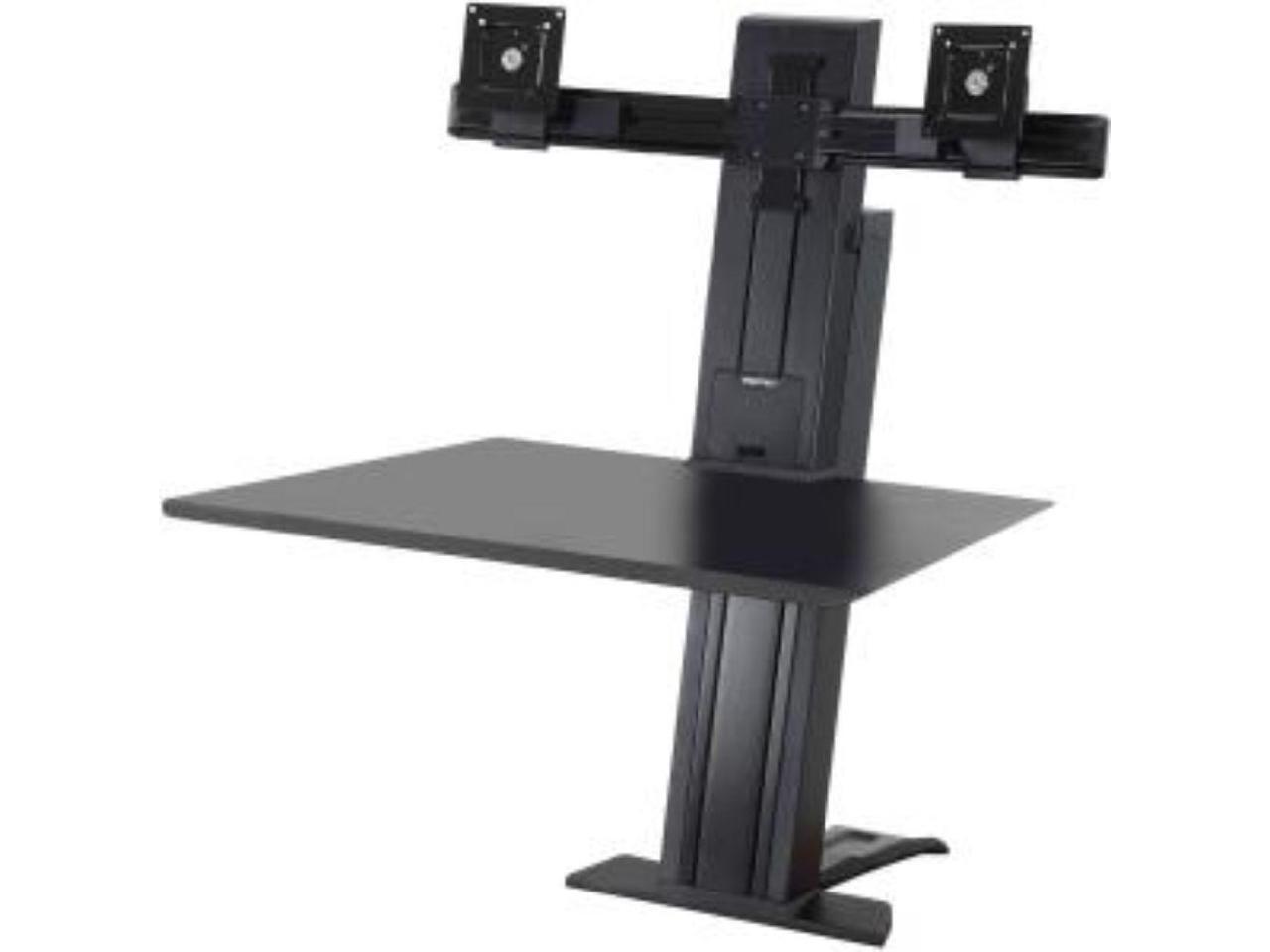 Ergotron WorkFit-SR Dual Monitor Sit-Stand Desktop Workstation for 24