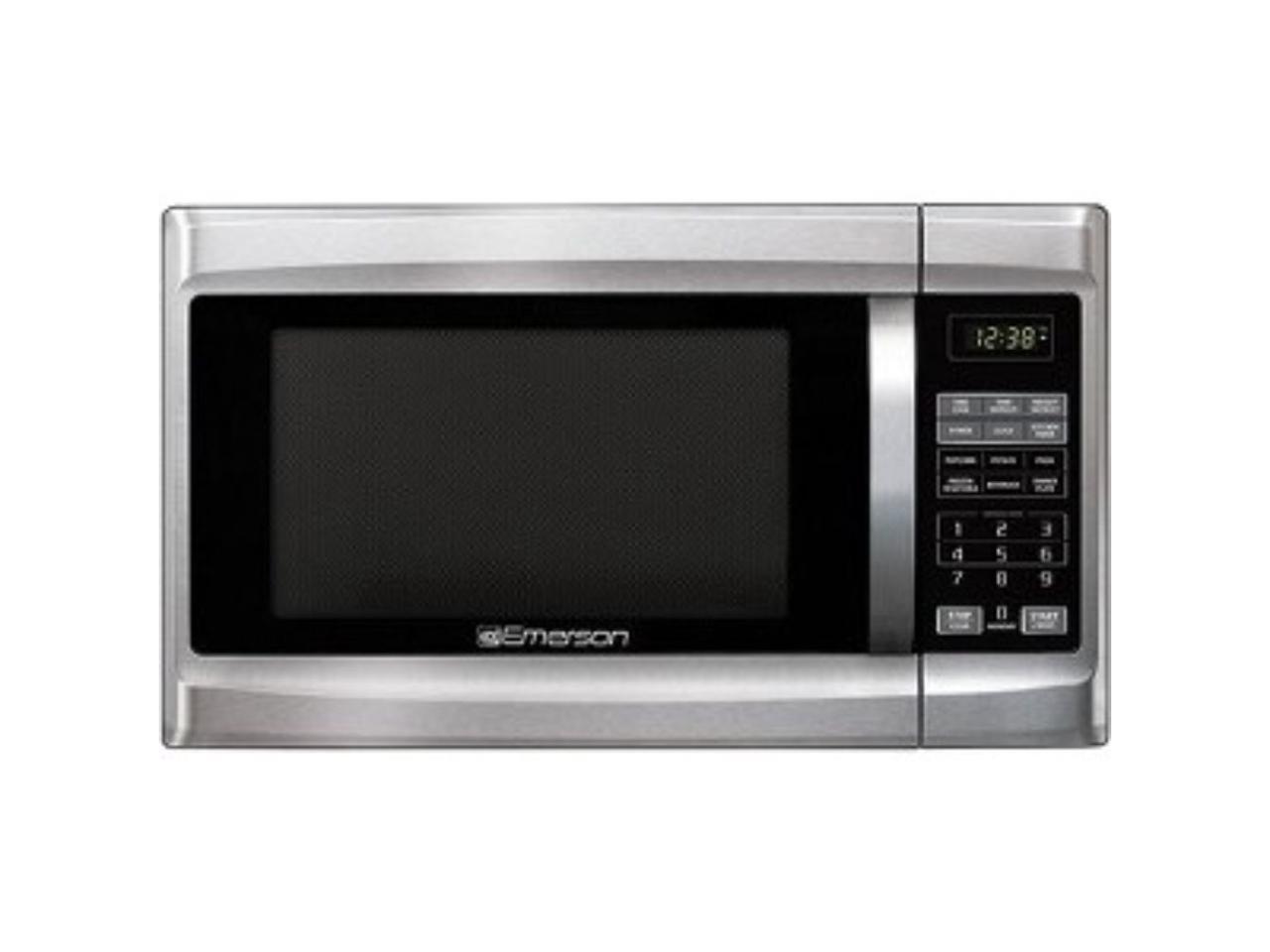 EMERSON RADIO CORP. MW1338SB 1.3cuft Microwave Oven SS