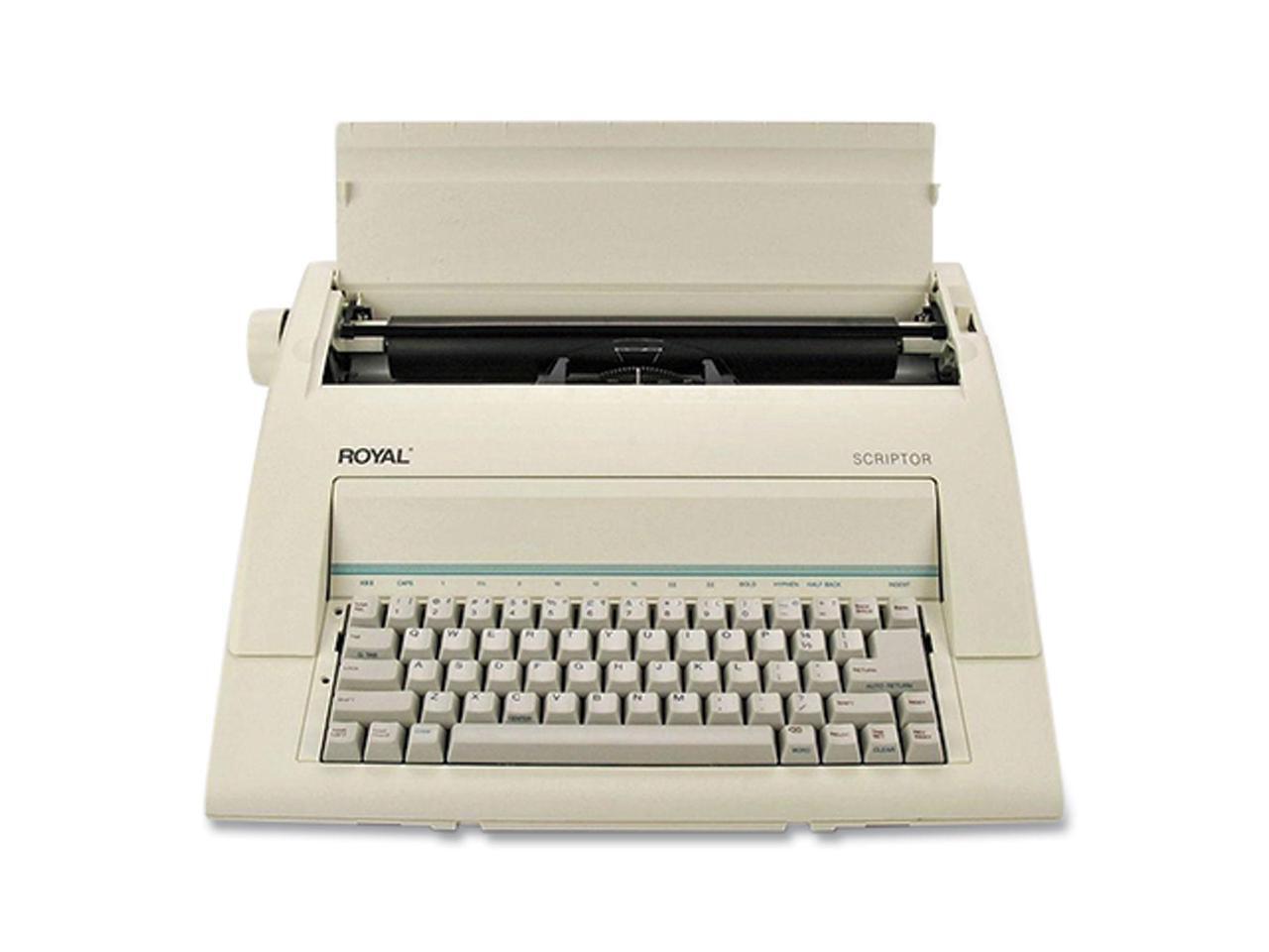 Royal 69149V Scriptor Personal Portable Electronic Typewriter