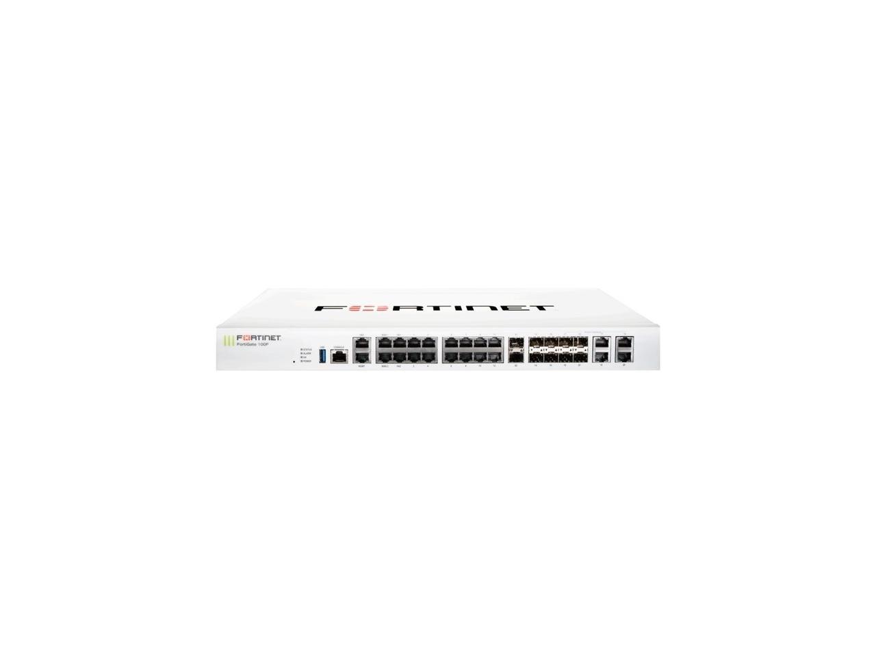 Fortinet FortiGate-100F Network Security Appliance w/ 1 Year ASE