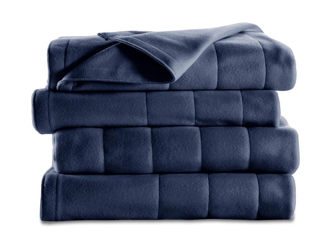 Sunbeam Quilted Fleece Heated Blanket Twin Size 10 Hour (Automactic