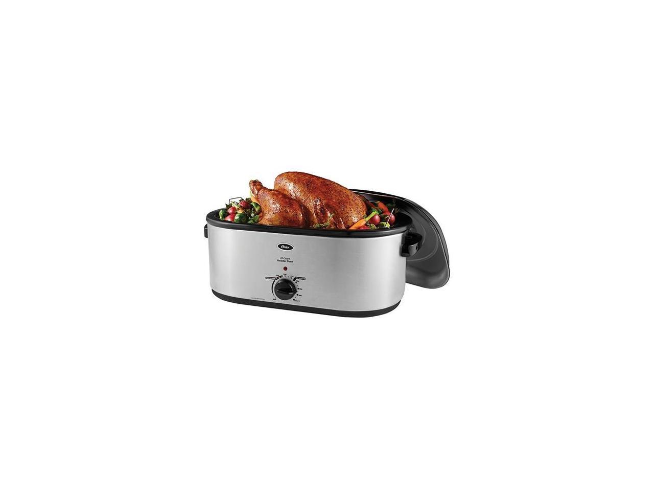 Oster 22Quart Roaster Oven with SelfBasting Lid and Defrost Setting, CKSTRS23SBD