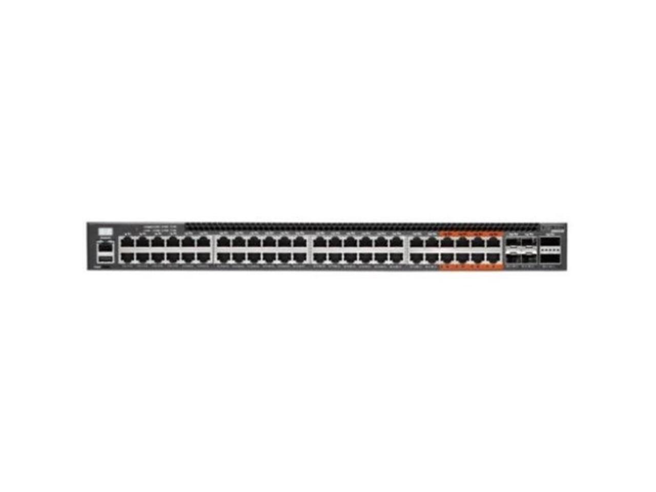 AS4610-54P 48 port 10/100/1000Base-T Switch with 48 PoE+ ports,1-8 port