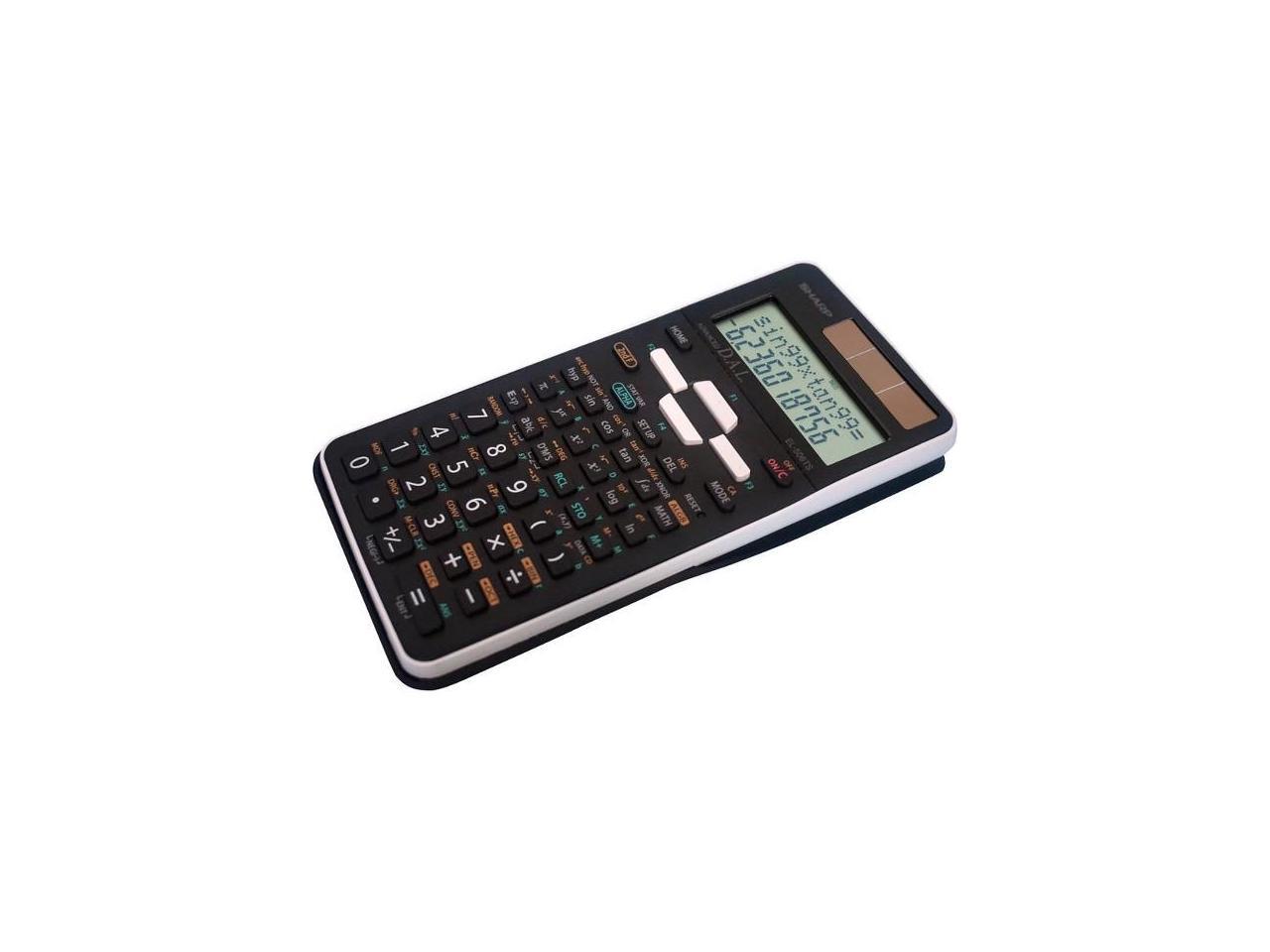 Sharp EL-506TSBBW Engineering/Scientific Calculator, Black 