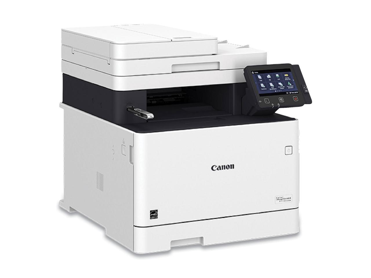 Canon 3101c009 Canon Imageclass Mf740 Mf745cdw Laser Multifunction Printer Color Copier Fax Printer Scanner Newegg Com