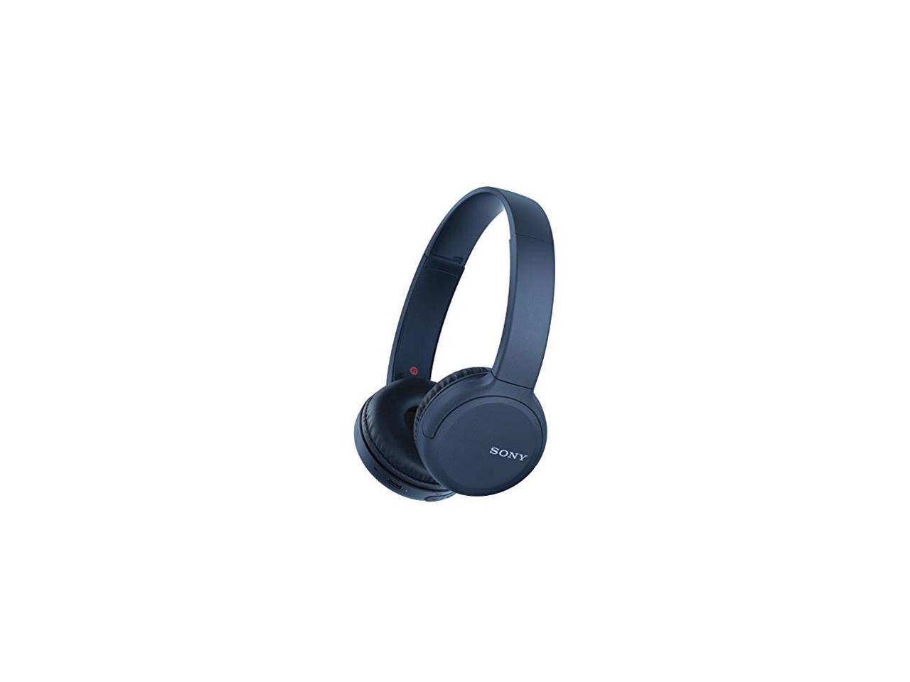 Sony Wh Ch510 Wireless On Ear Headphones Blue Newegg Com