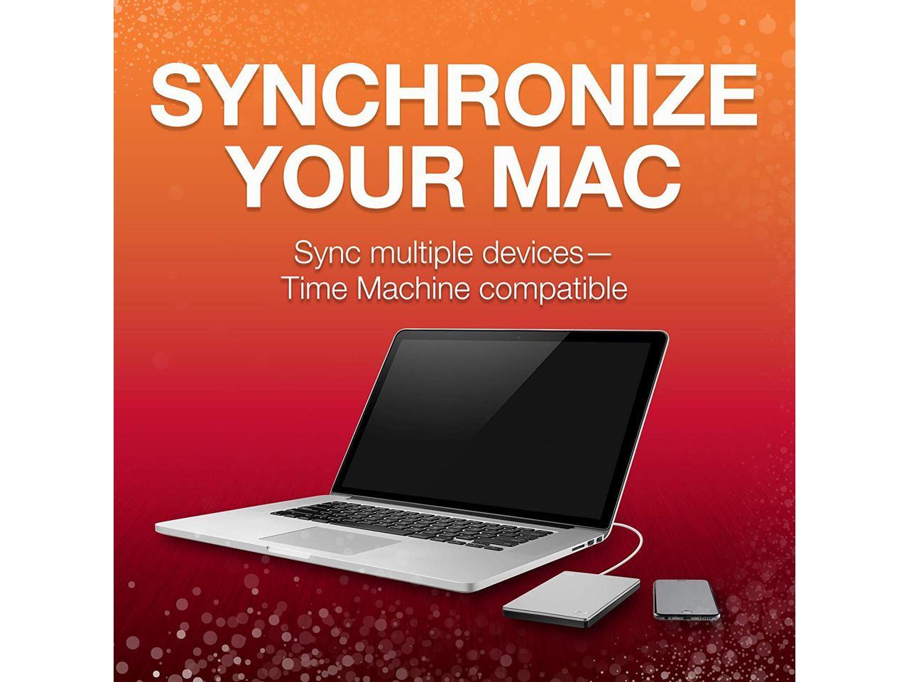 2mo Adobe CC Photography Seagate Backup Plus 2TB Portable External Hard Drive for Mac USB 3.0 STDS2000100 
