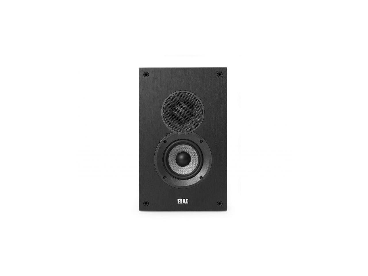 Black Pair Renewed ELAC Debut 2.0 OW4.2 On-Wall Speakers 