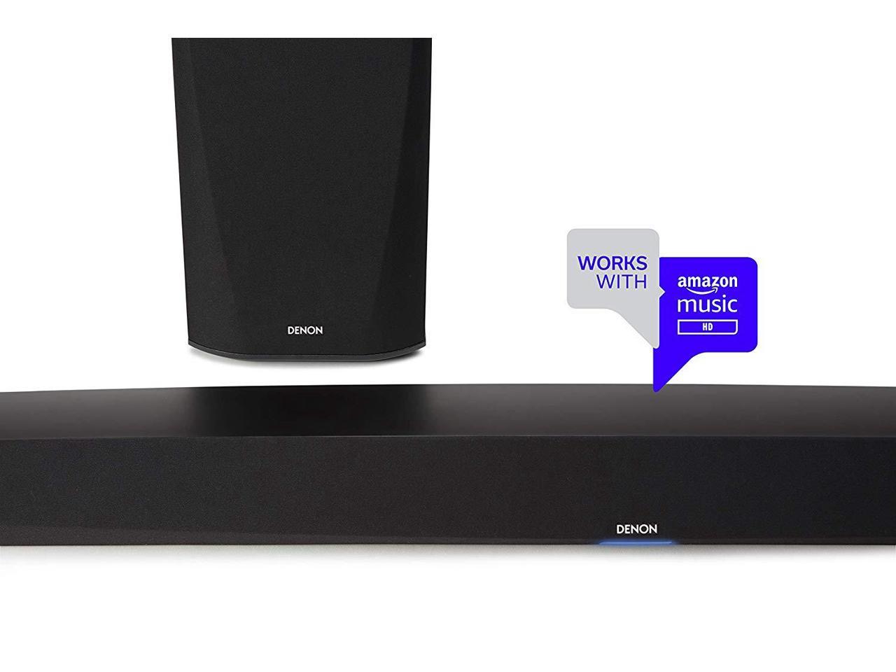Denon DHT-S516H Sound Bar and Wireless Subwoofer with HEOS Built 
