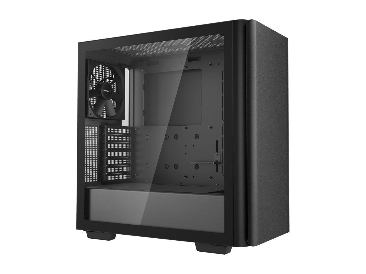 DeepCool CK500 Mid-Tower ATX Case, Full-Size Tempered Glass