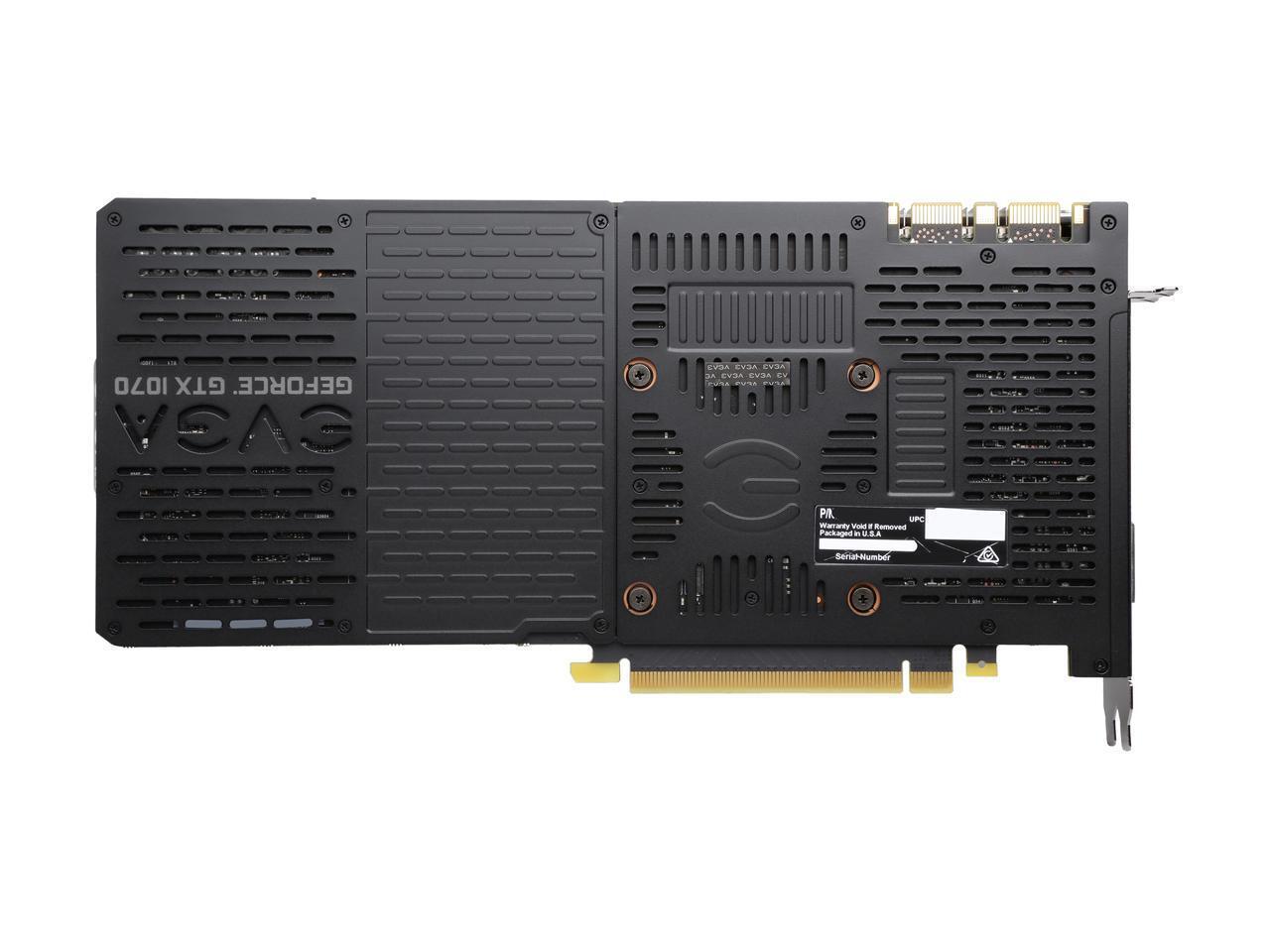 Evga Geforce Gtx 1070 Ftw2 Gaming Icx 08g P4 6676 Kr 8gb Gddr5 Rgb Led 9 Thermal Sensors Asynchronous Fan Control Thermal Display Led System Optimized Airflow Fin Design Video Graphics Card Newegg Com