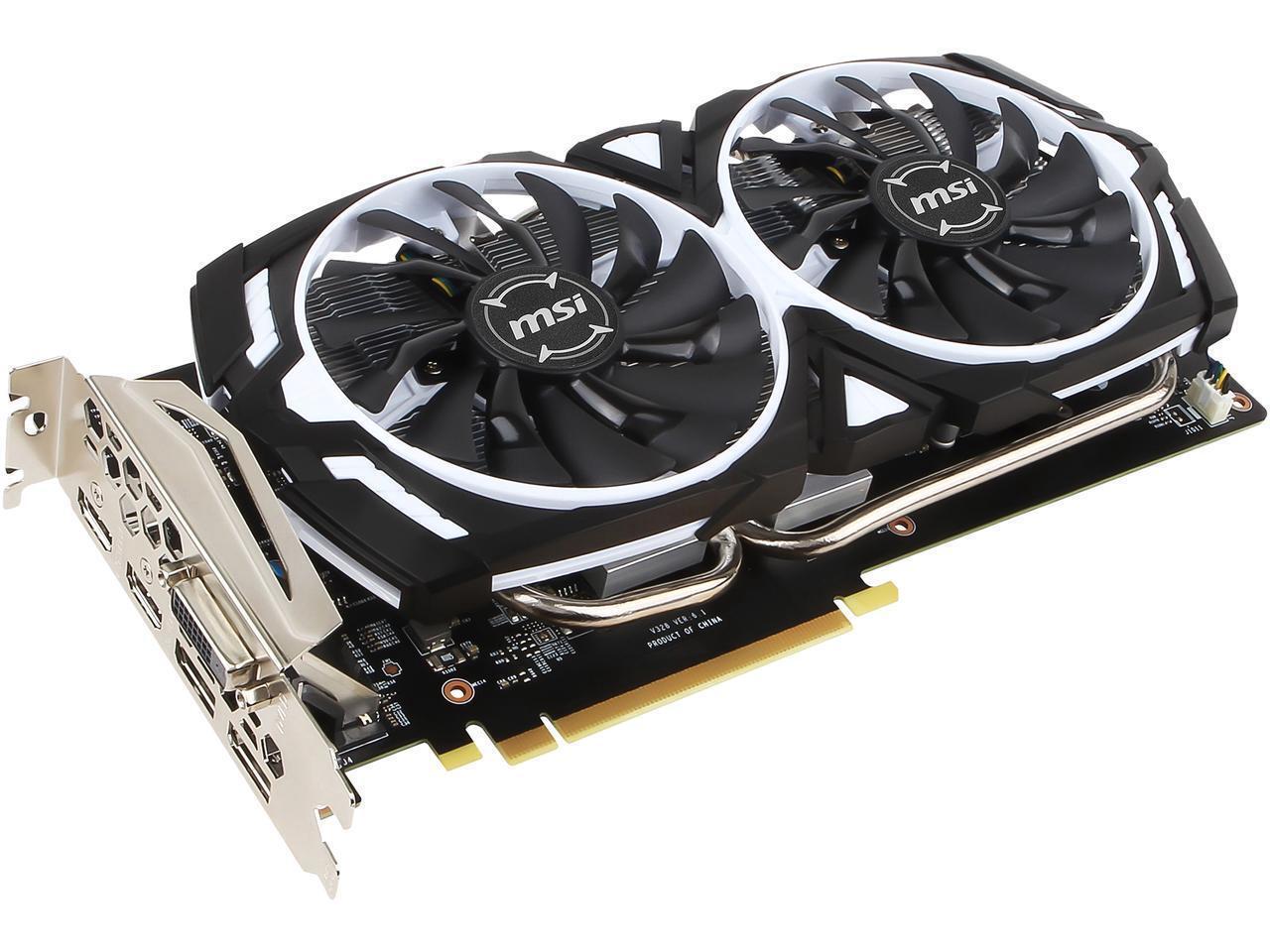 MSI GeForce GTX 1060 6GB DirectX 12 GTX 1060 ARMOR 6G OCV1 192Bit