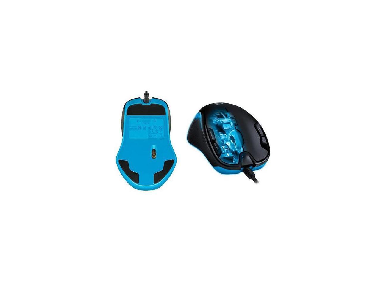 Logitech G300s 9 Programmable USB Gaming Mouse for PC Mac Wired 2500