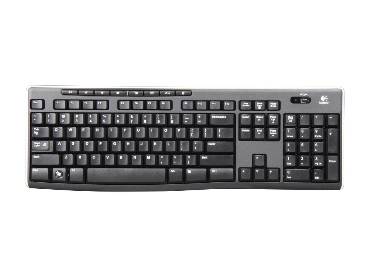 logitech wireless keyboard not working k270