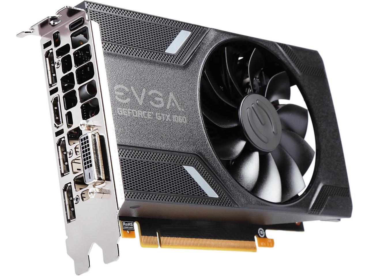 EVGA GeForce GTX 1060 3GB GAMING, ACX 2.0 (Single Fan), 3GB GDDR5, DX12