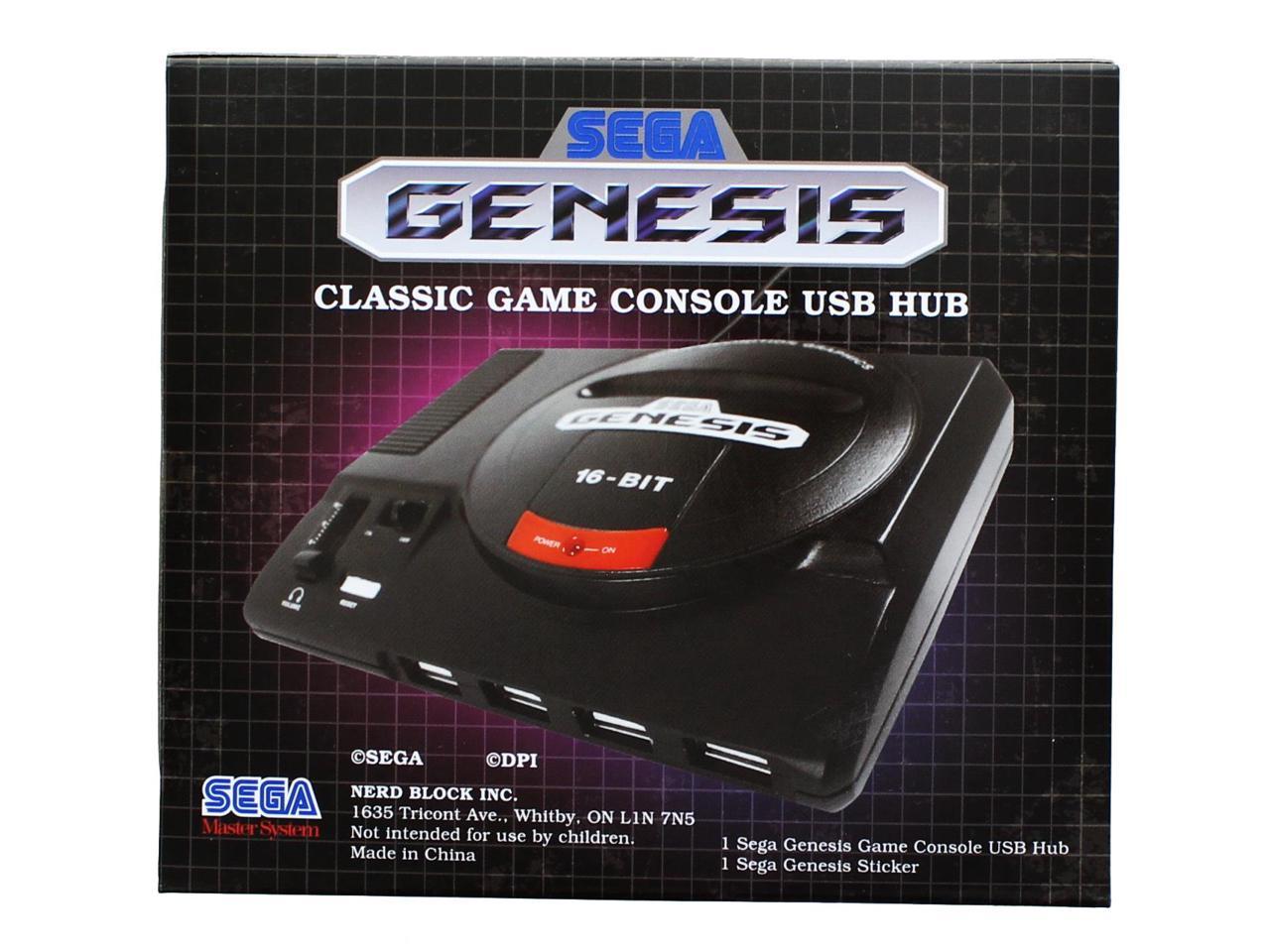 sega genesis classic game console