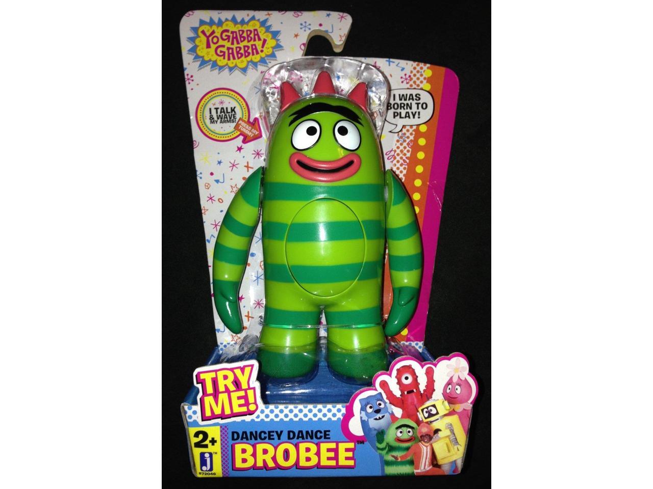 YO GABBA GABBA 3" Brobee Figure with Accessories