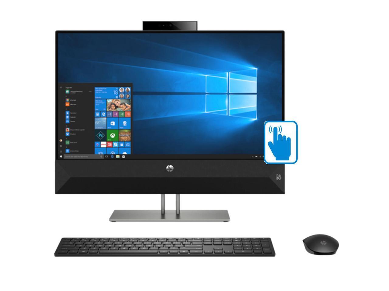 Hp Pavilion All In One 24 Xa0055m Premium Home And Business Desktop Amd Ryzen 7 2800h 32gb Ram 1tb Hdd 256gb Pcie Ssd 23 8 Fhd 19x1080 Touch Amd Radeon Rx Vega 11 Wifi Win