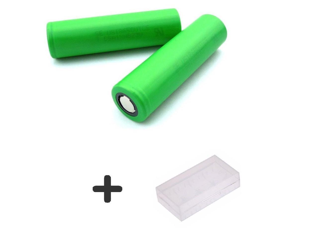 Sony Vtc5 Us Vtc5 2600mah Li Ion Oem 30a High Drain Rechargable Batteries 2 Pack Battery Case Newegg Com