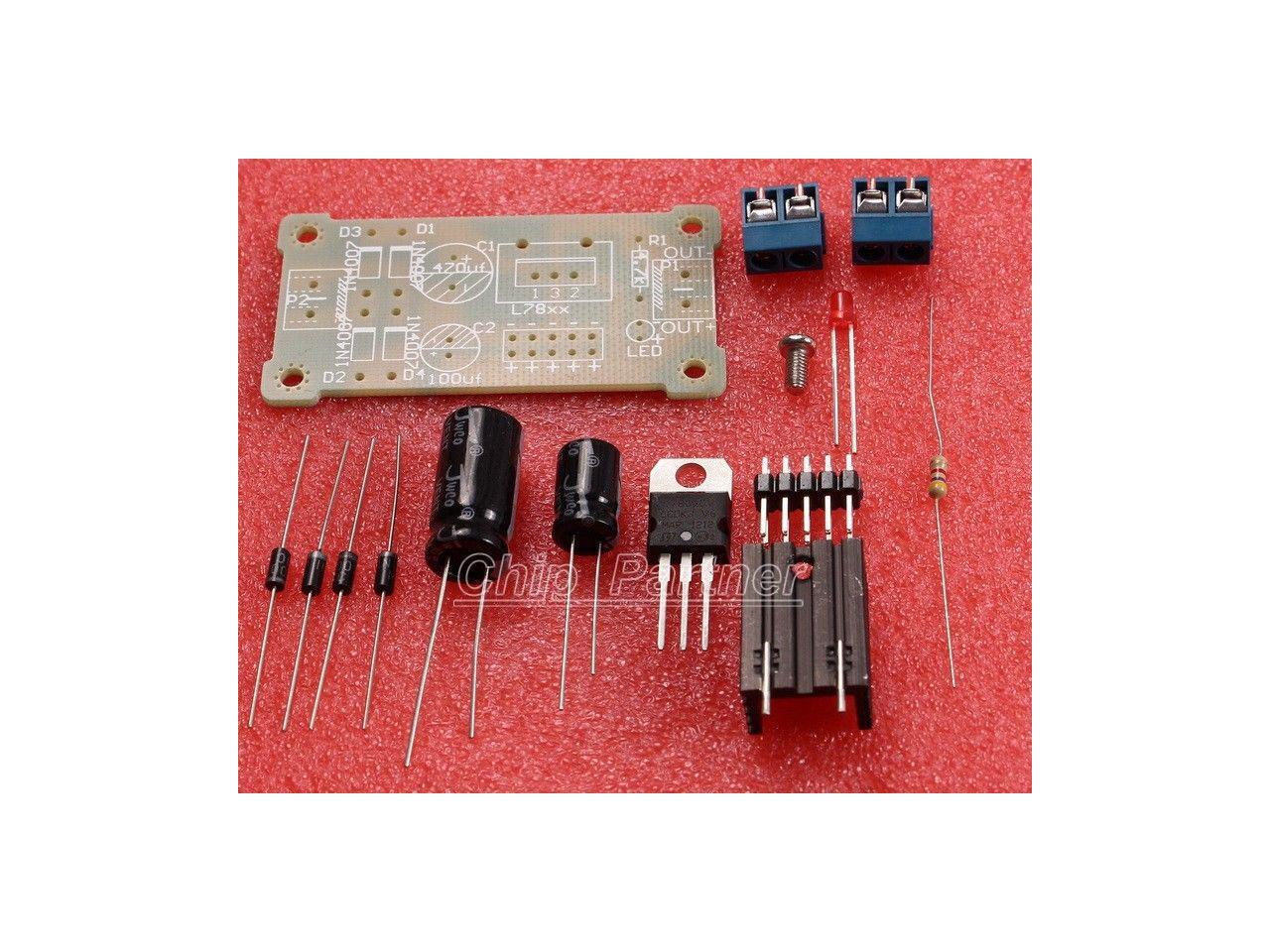 L7809 Step Down 12V35V to 9V DIY Kit Power Supply Module