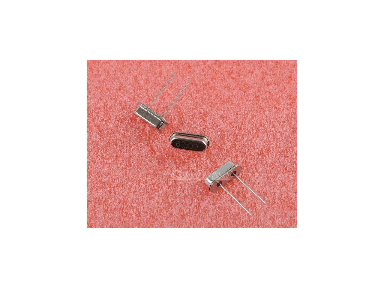 10pcs 6MHz 6.000 MHz 6M Hz Crystal Oscillator Crystal HC49/S Low