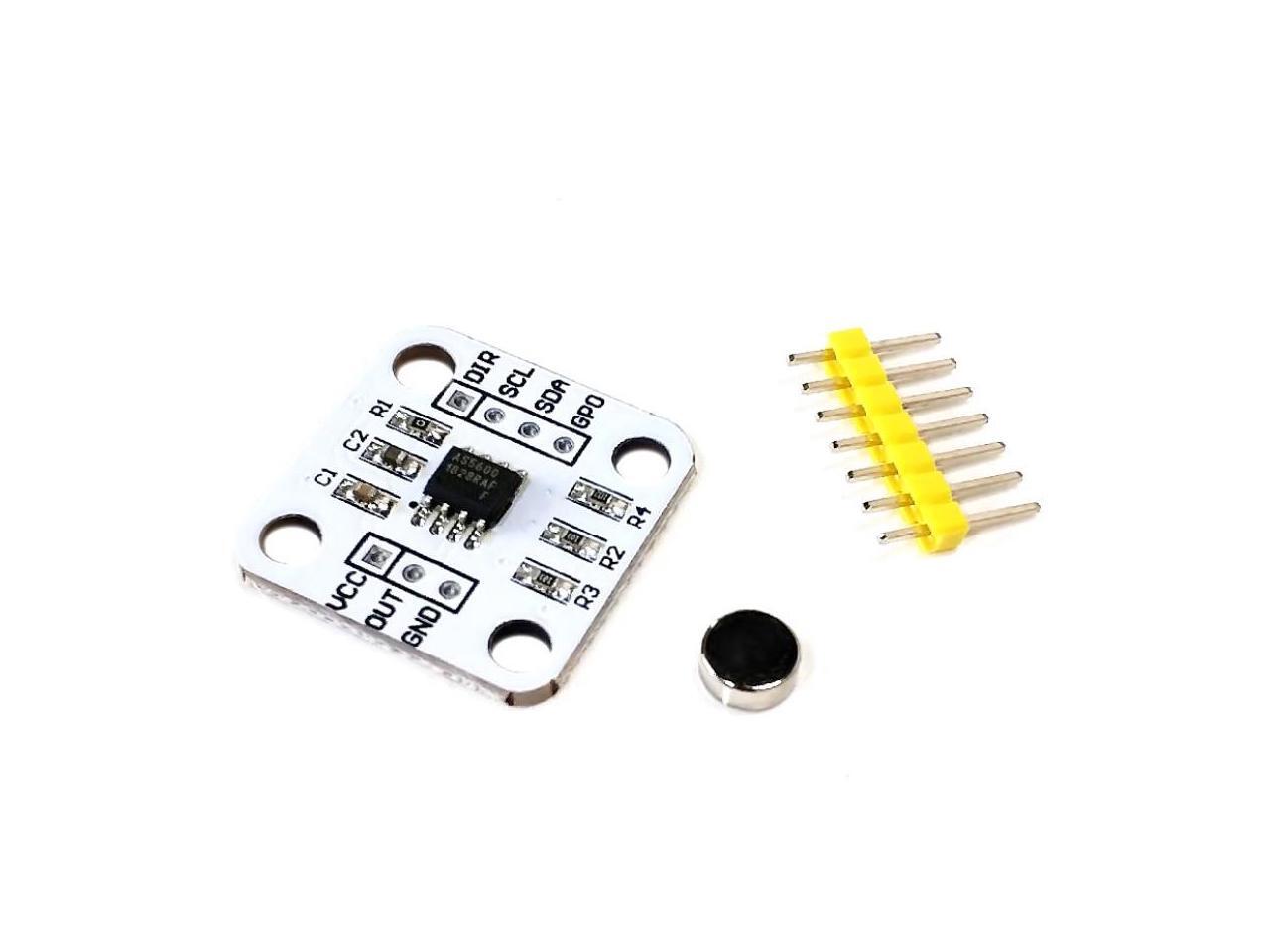AS5600 Magnetic Encoder Angle Measurement Sensor Module for Arduino AVR ...