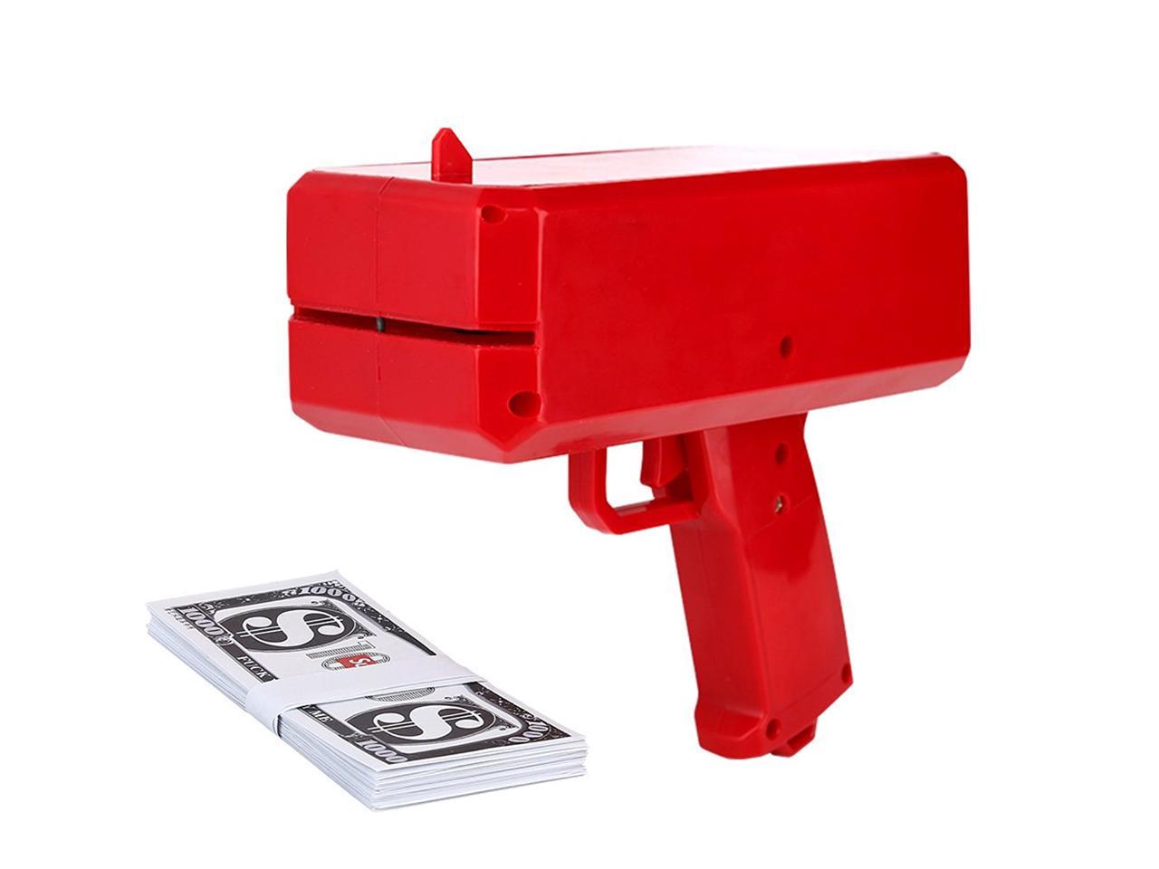 New Cash Money Gun, Supreme quality Cash Cannon Money Red Gun Brand SS17