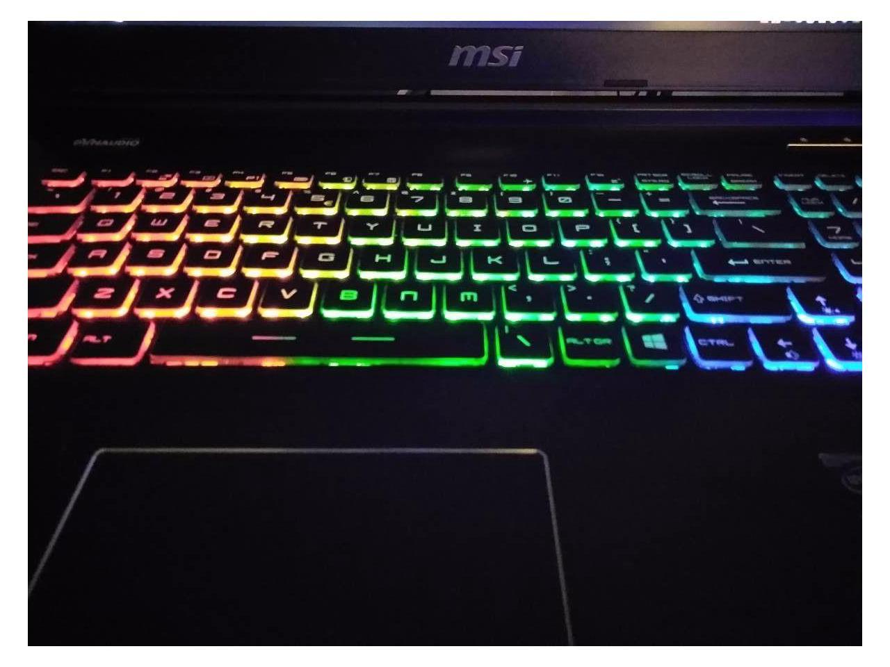 MSI GE62 2QE GE62 2QF Apache Keyboard Colorful Backlit Crystal Keys ...