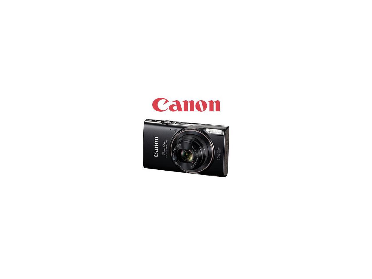 Canon PowerShot ELPH 360 HS 1081C001 CMOS Digital Camera Black