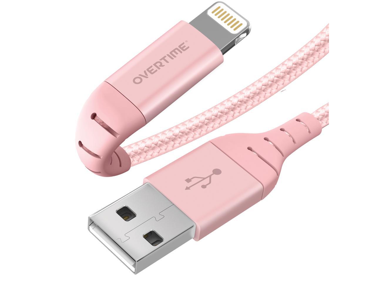 iPhone Charger 6ft, Apple MFi Certified Lightning Cable, Braided Nylon