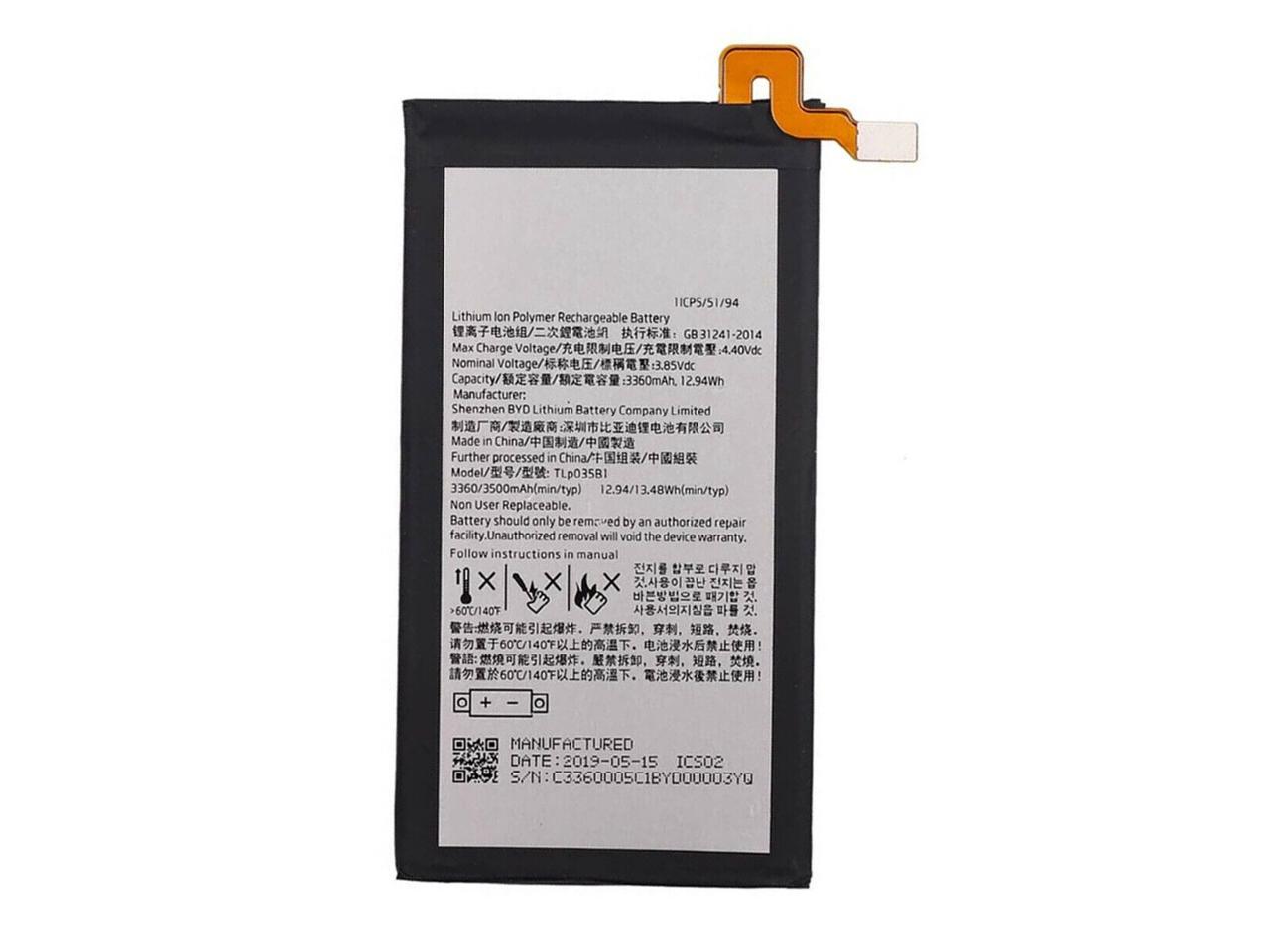 Replacement Battery for Blackberry Key2 Keytwo Battery, TLp035B1