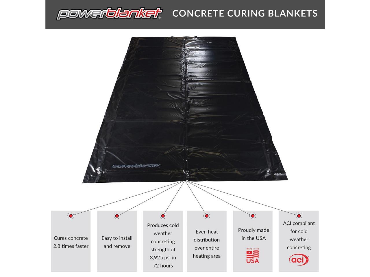 Concrete Curing Powerblanket MD0304 Electric Concrete Curing Blanket