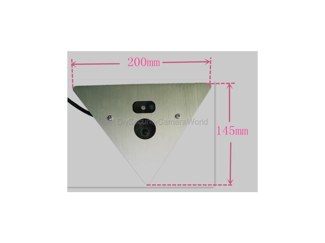 1920 x 1080 HD IP Corner Mount Security Camera 3.6mm Wide Angle Lens