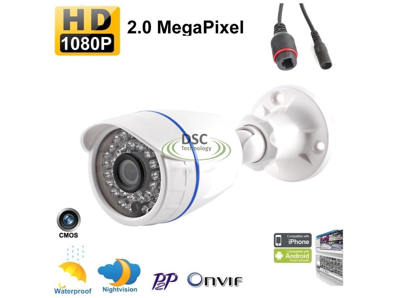 WIFI 1080P ONVIF P2P Outdoor Wireless IR Cut Security IP Camera HD Night Vision 