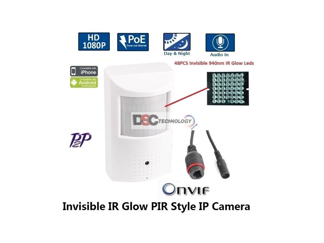Mini spy hidden Pinhole WIFI wireless IP camera CCTV HD 720P box ONVIF network 