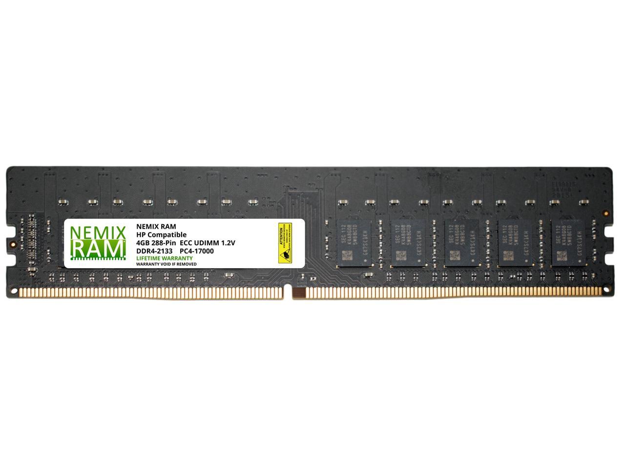 A-Tech 4GB RAM Replacement for HP P1N51AA DDR4 2133MHz PC4-17000 1.2V UDIMM Non-ECC 288-Pin DIMM Memory Module
