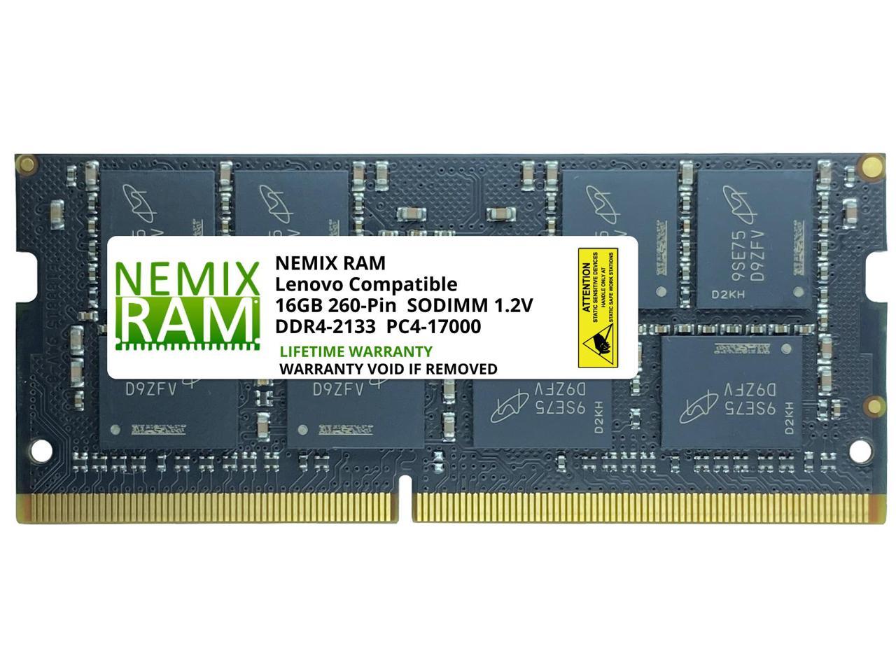 NEMIX RAM NE3302-H040F for NEC Express5800/A2010c 16GB 2x8GB RDIMM Memory 