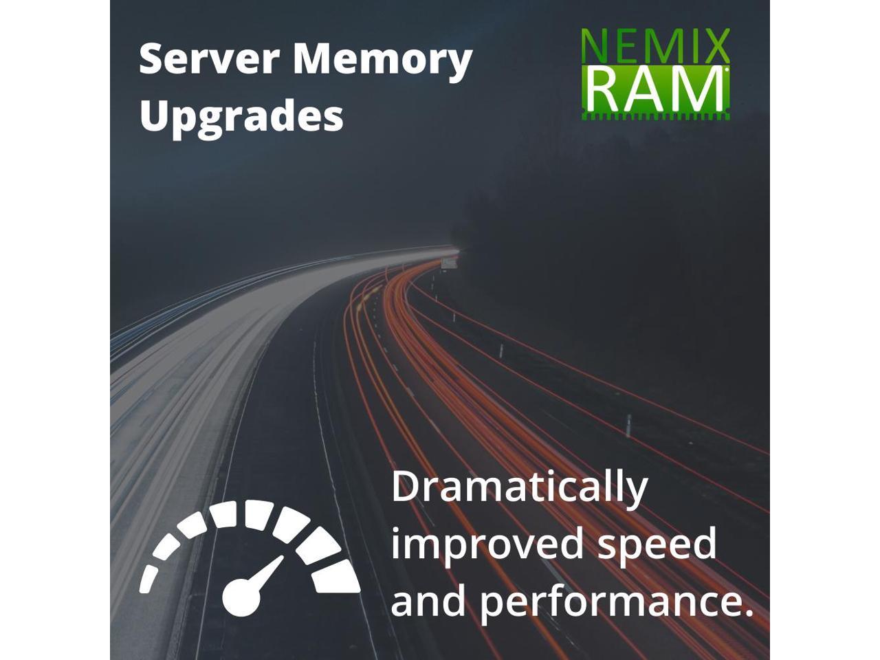 64GB 4x16GB DDR4-3200 PC4-25600 1Rx4 RDIMM ECC Registered Memory by Nemix  Ram