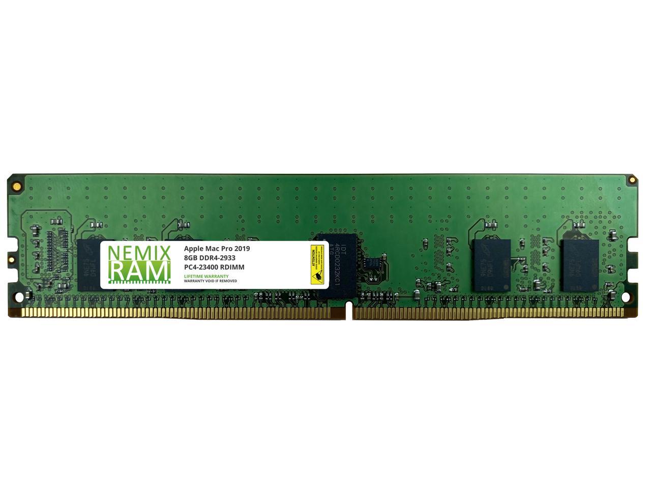8GB DDR4-2933 PC4-23400 RDIMM Memory for Apple Mac Pro 2019 MacPro 7,1 by  Nemix Ram