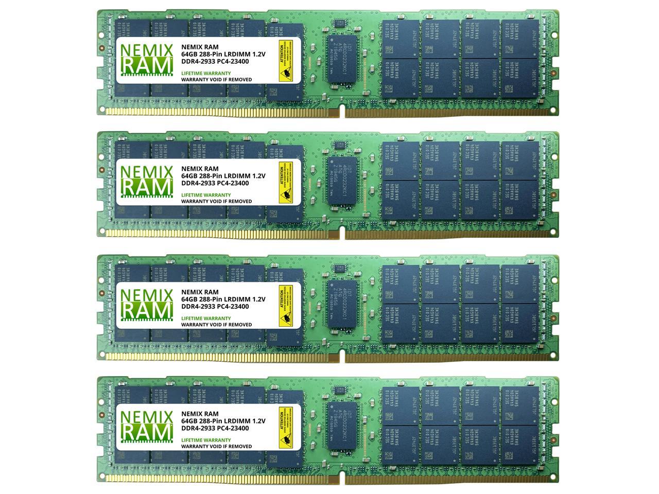 NEMIX RAM 16GB (2x8GB) DDR4-2666MHz PC4-21300 ECC RDIMM 1Rx8 1.2V