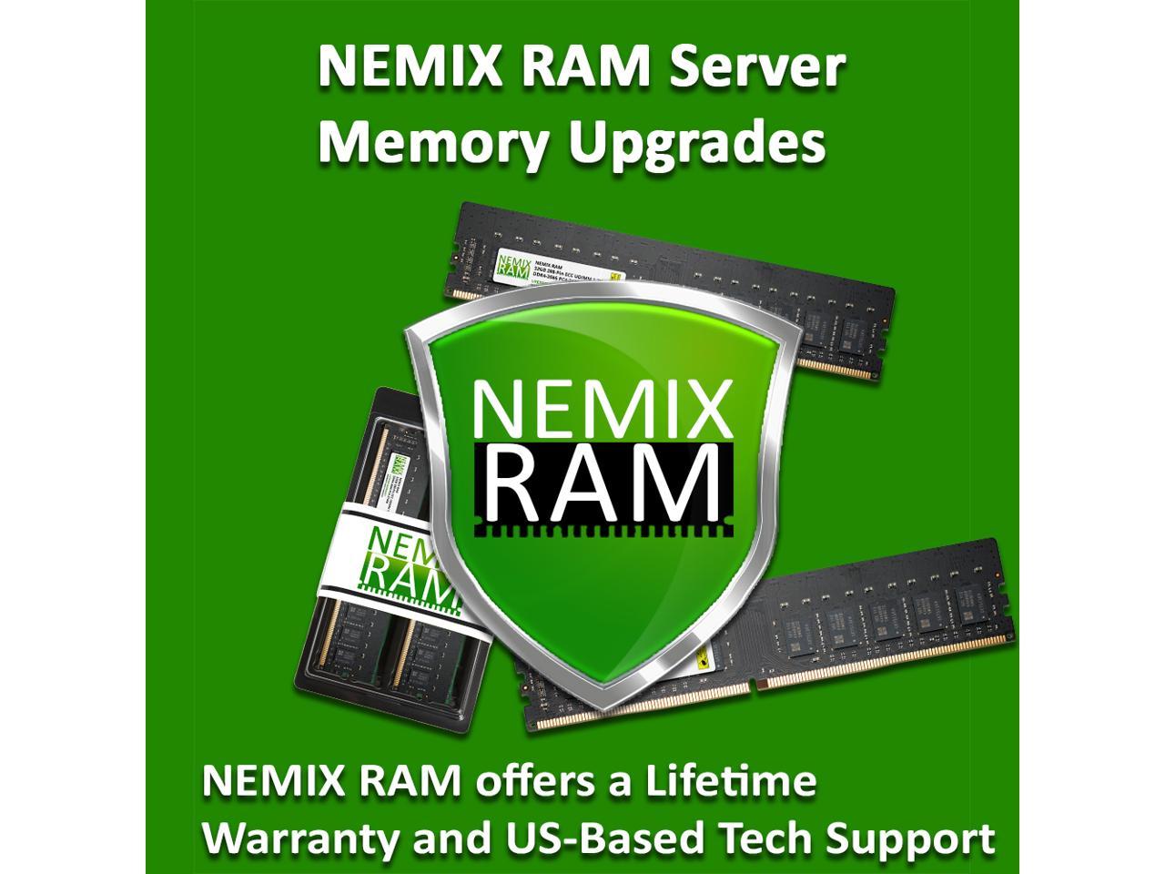 NEMIX RAM 64GB 2x32GB DDR4-3200 PC4-25600 2Rx8 ECC Unbuffered