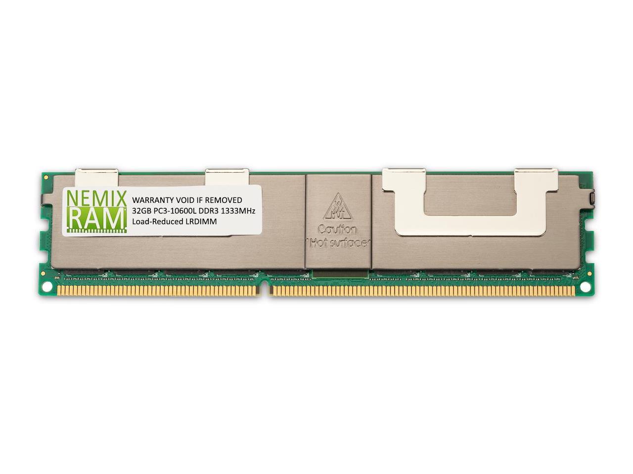 HP 647903-B21 32GB DDR3 1333 (PC3 10600) LRDIMM Memory for HP ProLiant  BL460c Gen8 Server