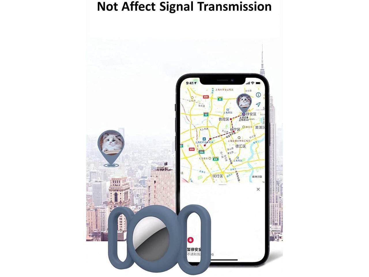 AirTag Case , AirTag Dog Holder with Screen Protector Cat Collar Airtag