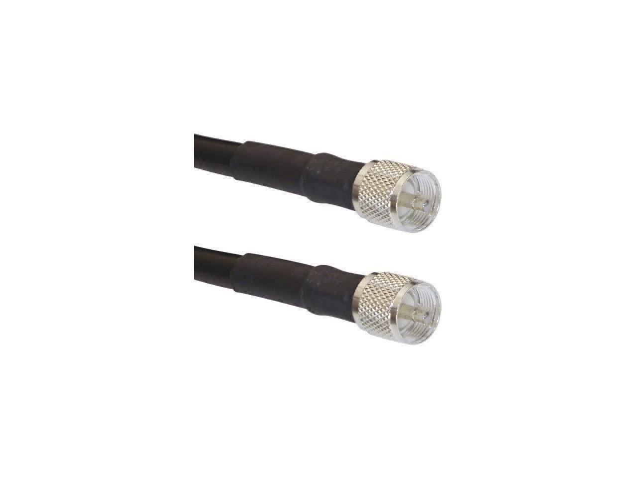 US MADE MIL-C-17  RG-214   N Male to N Male COAX CABLE CB,HAM,SCANNER  15 FT 