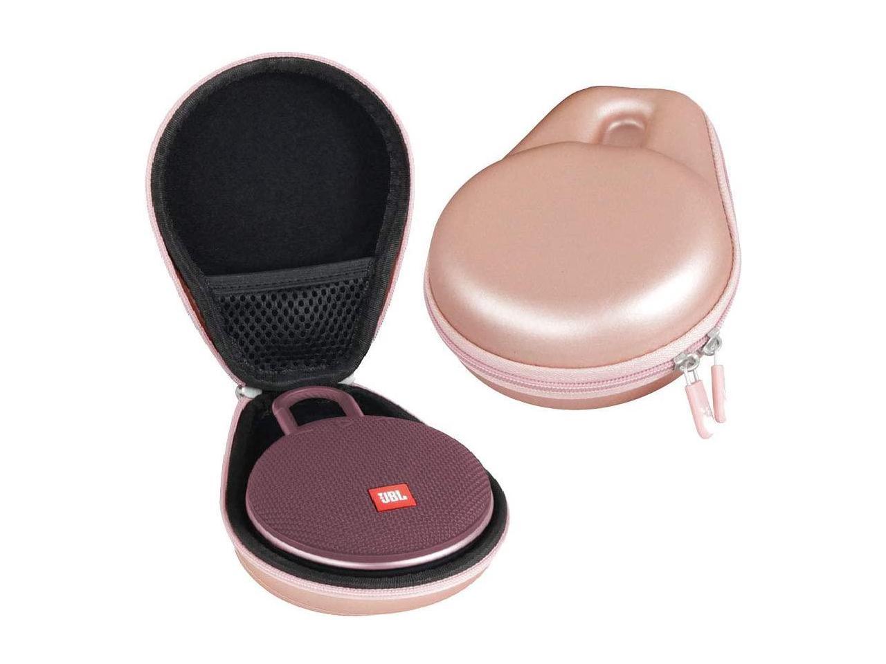 Hermitshell Hard Travel Case for JBL Clip 4 Pink Portable Mini Bluetooth Speaker 