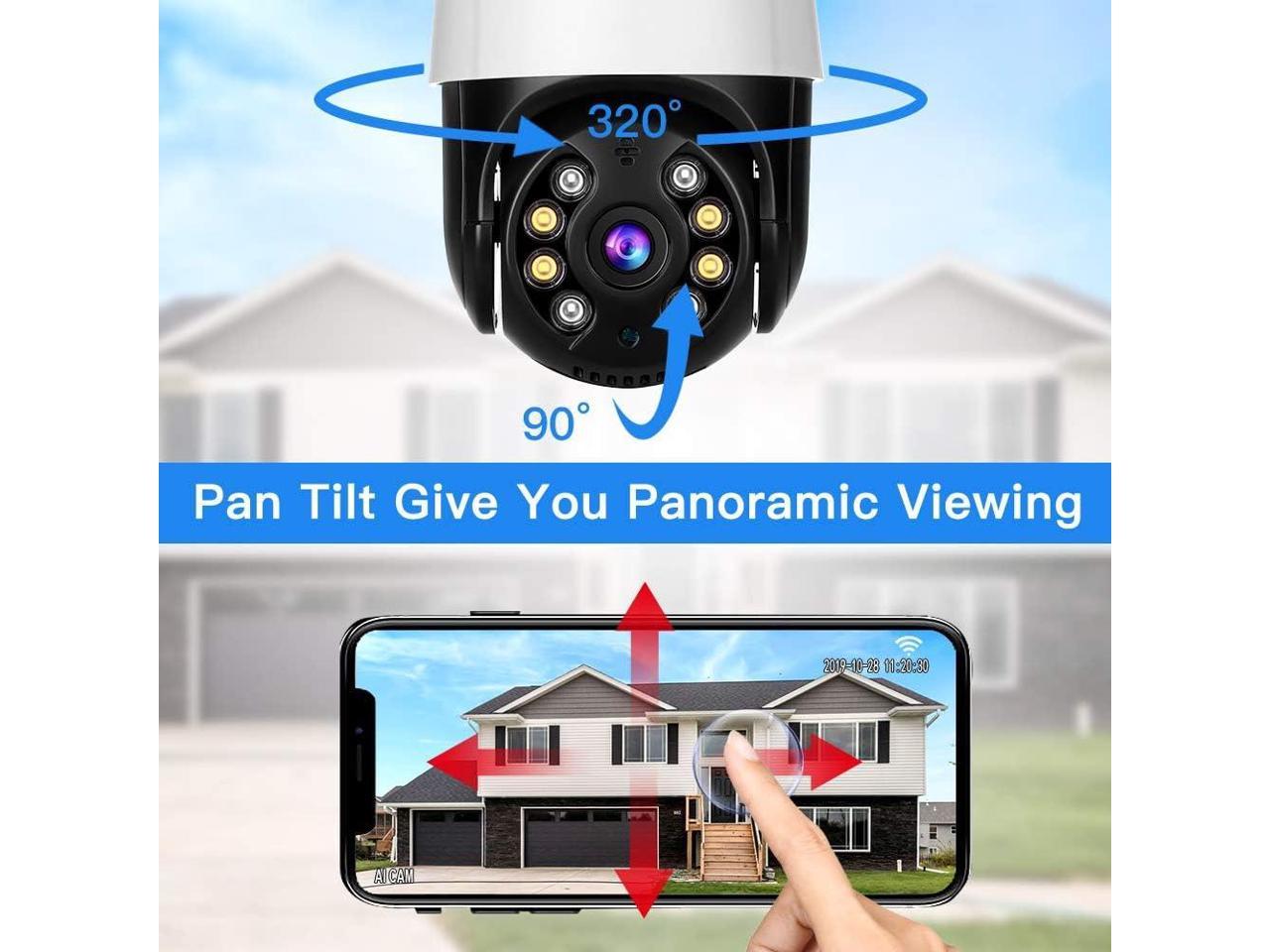 * CCTV Security Camera Amview 1800TVL Focus Zoom Lens 72IR IR Cut Outdoor 