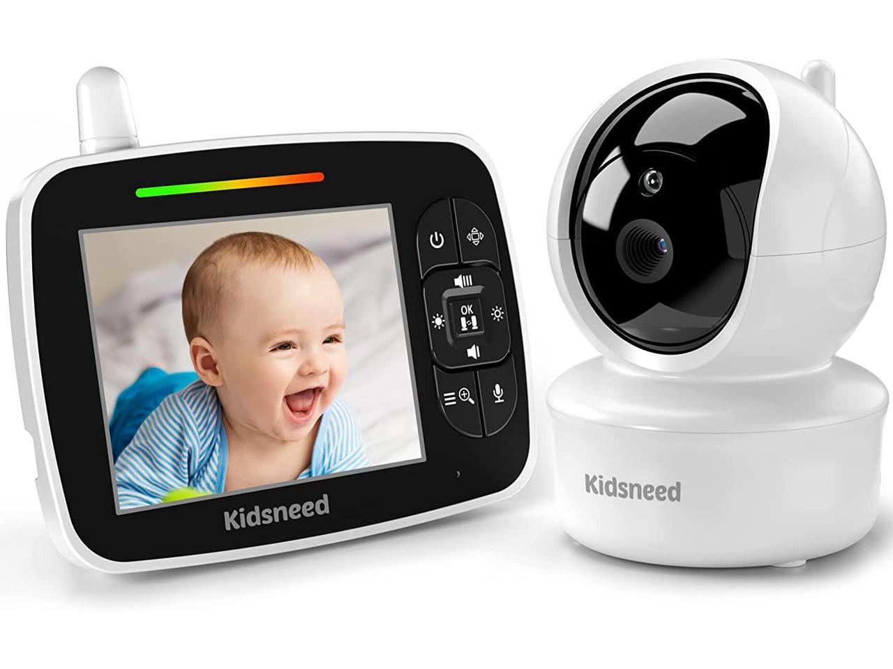 Optical Zoom Video Baby Monitor with Interchangeable Optical Lens Night Vision. 